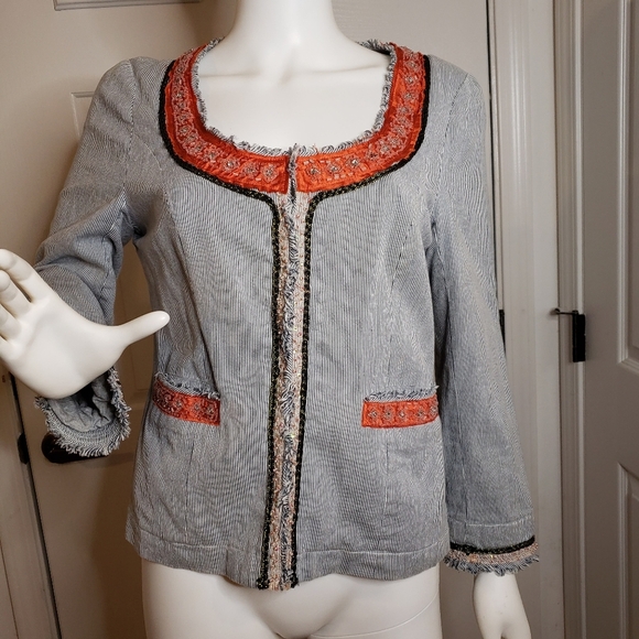 Free People lined crop jacket Size 10 - Picture 2 of 10